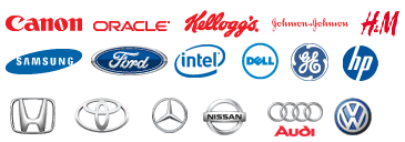 Corporate logos