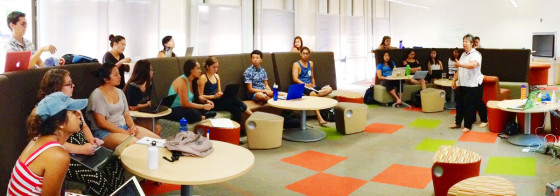 Innovative classroom at the University of Hawaii. Photo: University of Hawaii System @ Flickr.